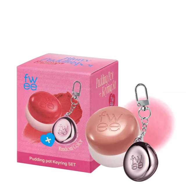 FWEE Lip & Cheek Blurry Pudding Pot ND02 Like Keyring Set