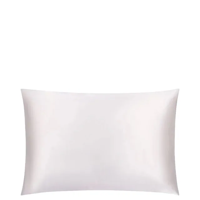 THE VINTAGE COSMETIC White Satin Sweet Dreams Pillowcase