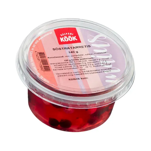 Sõstratarretis, SELVERI KÖÖK, 140 g