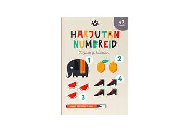 Raamat Harjutan numbreid.Kirjut.ja kust.
