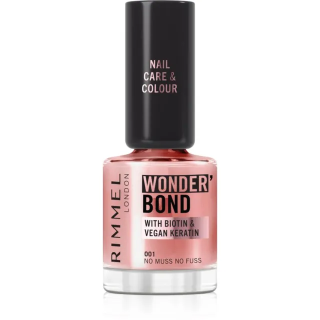 Rimmel Wonder'Bond Küünelakk varjund 001 No Muss No Fuss 12 ml