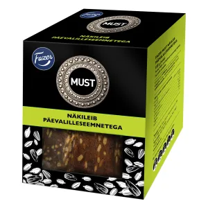 Must näkileib päevalilleseemnetega, FAZER, 150 g