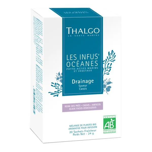 Les Infus Oceanes Bio Draining tee vedeliku väljutamiseks 20tk