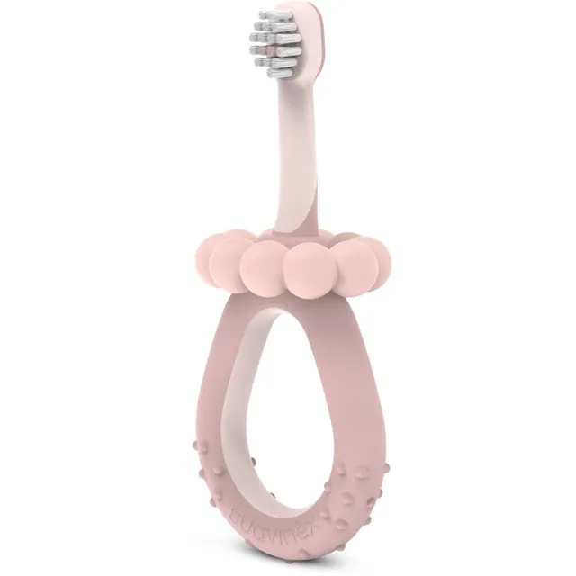 Suavinex Baby Training Toothbrush Hambahari lastele 0-2 y Pink 1 tk