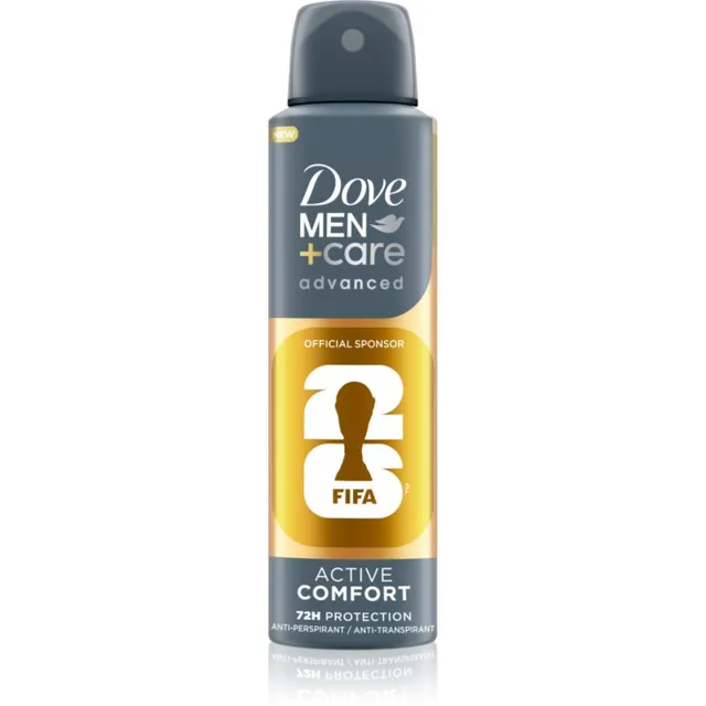 Dove Men+Care FIFA Active Comfort Antiperspirant pihusti meestele 150 ml