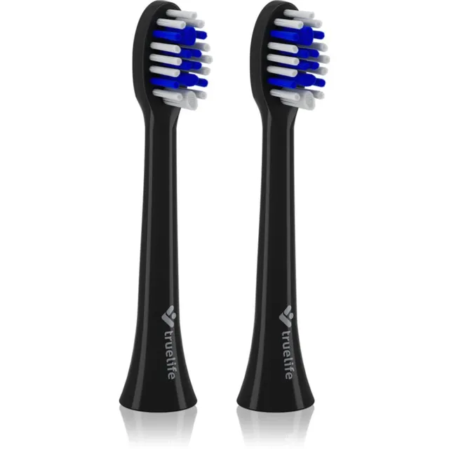 TrueLife SonicBrush Compact Heads Black Whiten Hambaharja varuharjapead TrueLife SonicBrush Compact / Duo 2 tk