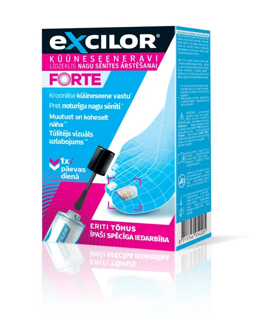 EXCILOR FORTE KÜÜNESEENE RAVIVAHEND 30ML