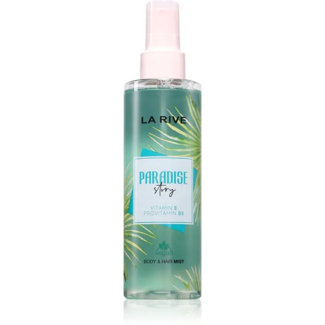 La Rive Paradise Story parfüümisprei kehale ja juustele naistele 200 ml