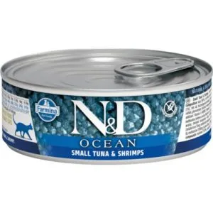 Farmina Ocean tuunikala ja krevett konserv kassidele 3x70g