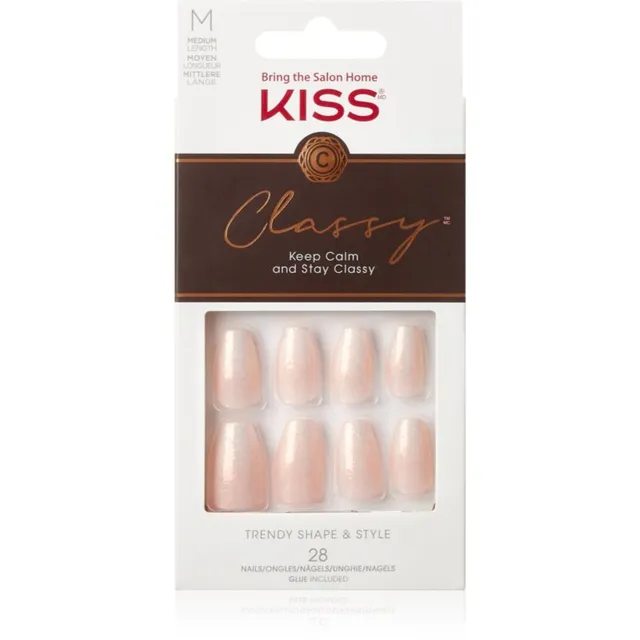 KISS Classy Nails Cozy Meets Cute Kunstküüned medium 28 tk