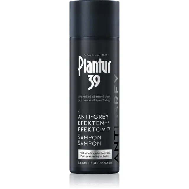 Plantur 39 Anti-Grey Šampoon juuste hallinemise vastu 200 ml