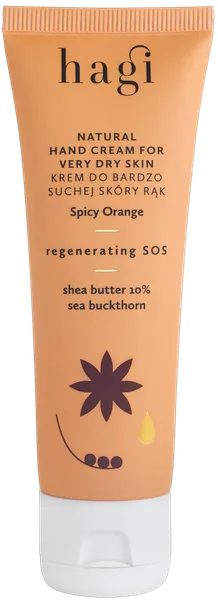 Kätekreem väga kuivale nahale SPICY ORANGE