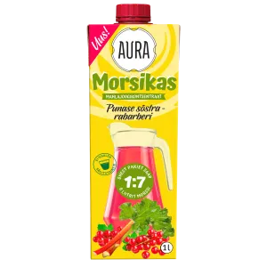 Aura Mahlaj.kontsentr.p.sõstra-rabarb.1L