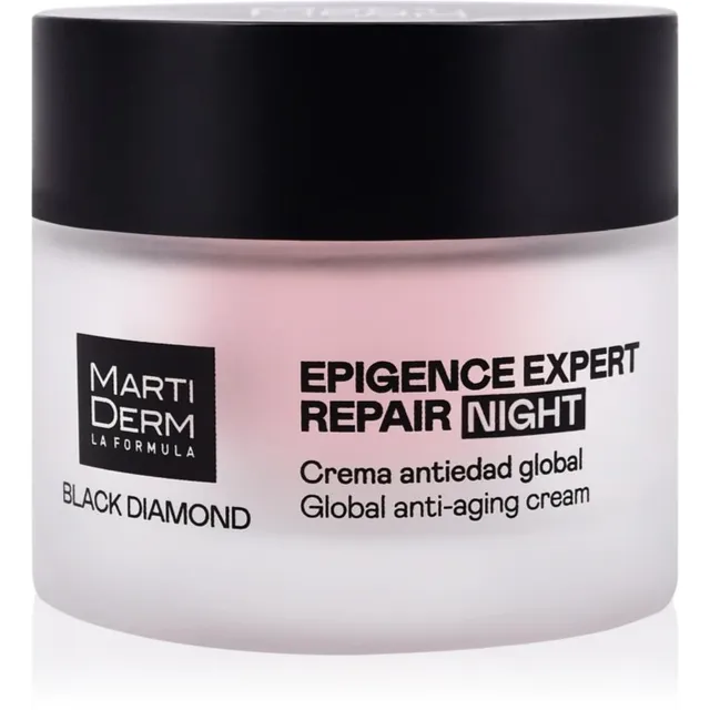 MartiDerm Black Diamond Epigence Expert Repair Night Kortsudevastane öökreem täidetav 50 ml