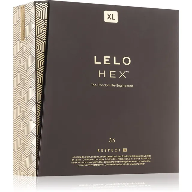 Lelo Hex Respect XL kondoomid 36 tk