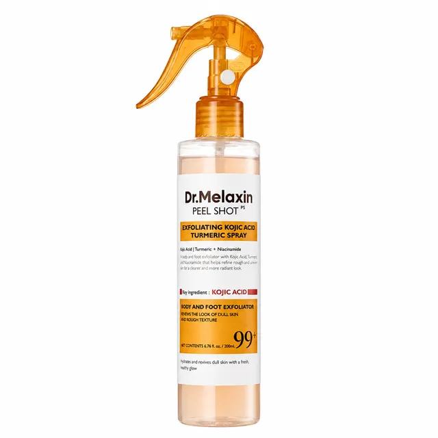 DR.MELAXIN Peel Shot Exfoliating Kojic Acid Turmeric Spray 200ml