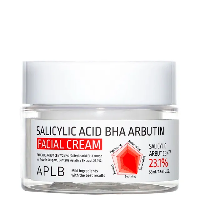 APLB Salicylic Acid BHA Arbutin Facial Cream 55ml