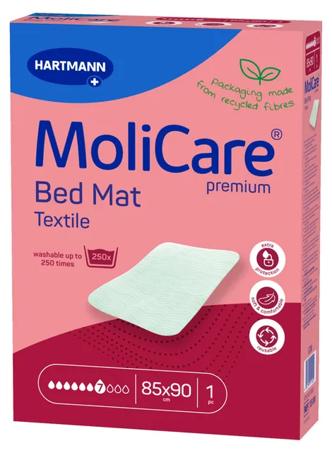 MOLICARE BED MAT TEXTILE 85X90CM N1