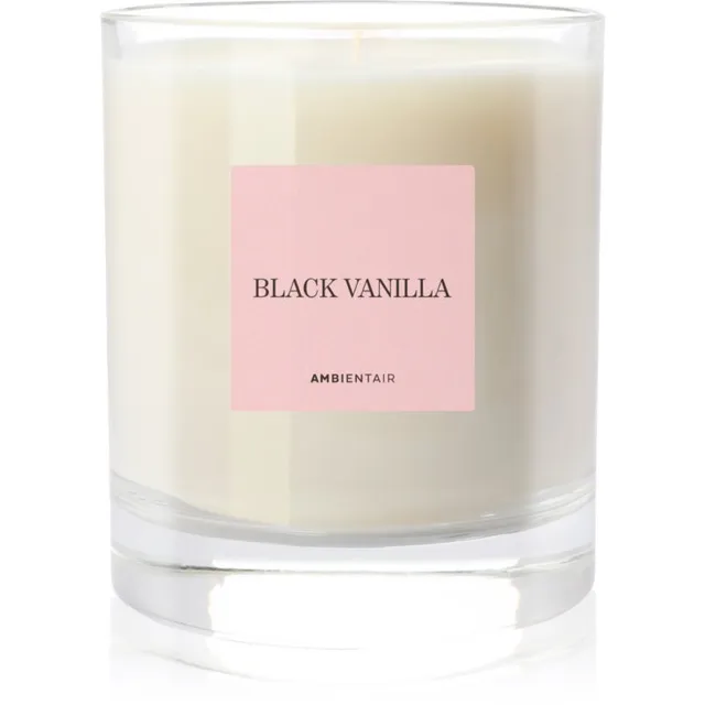 Ambientair COLOURS Black Vanilla lõhnaküünal 200 g