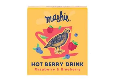 Marjapüree MASHIE vaarika-must. 4x45g
