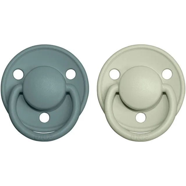 BIBS De Lux Natural Rubber Size 2: 6+ months lutt 2 tk