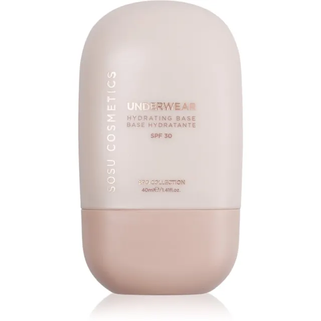 SOSU Cosmetics Underwear Hydrating Base Aluskreem niisutava toimega SPF 30 40 ml