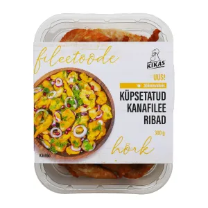 Küpsetatud kanafilee ribad, KIKAS, 300 g