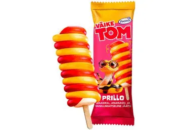 Jäätis anan.-maasika VÄIKE TOM 75g