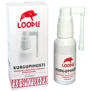 Loodu taruv.-astel.-saial. etanooliv. kurgupihusti 30 ml