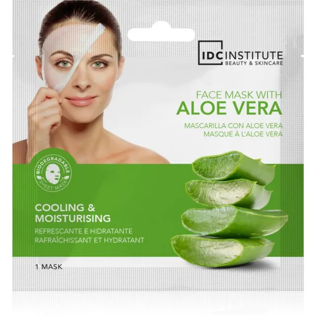 IDC Institute Aloe Vera Värskendav näomask näole 22 g