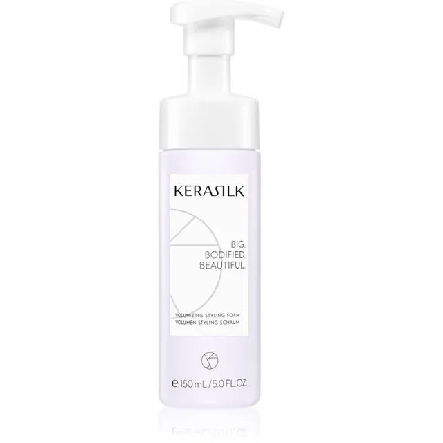 KERASILK Styling Volumizing Styling Foam Soenguvaht volüümi andva efektiga kõigile juuksetüüpidele 150 ml