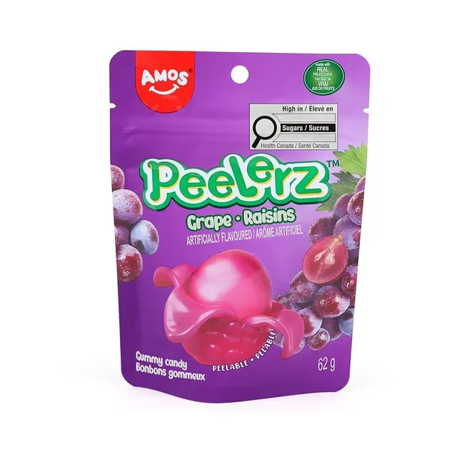 Kummikarud viinamarjaga, PEELERZ, 65g