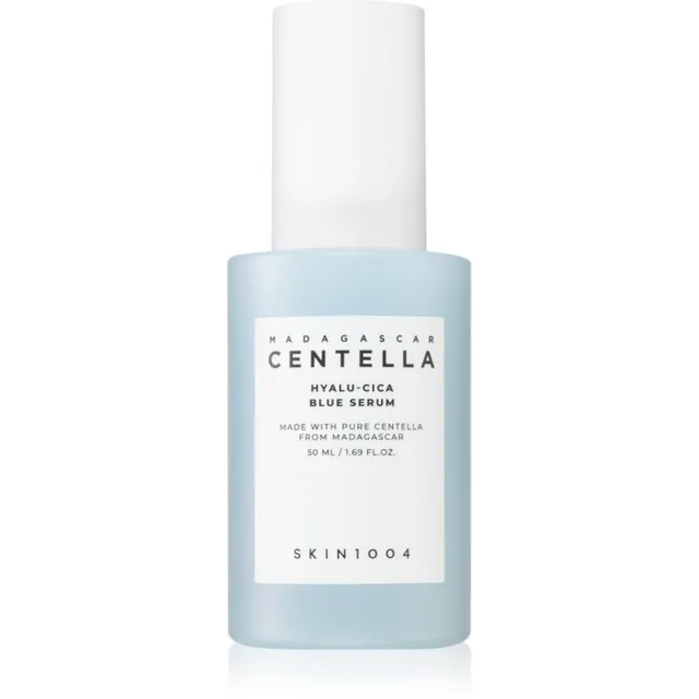 SKIN1004 Madagascar Centella Hyalu-Cica Blue Serum Intensiivselt niisutav seerum tundliku naha rahustamiseks ja tugevdamiseks 50 ml