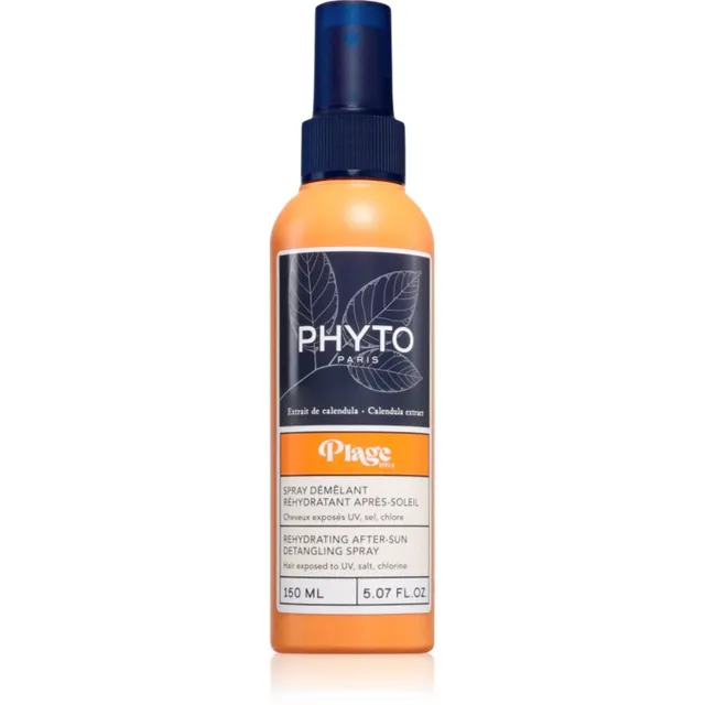 Phyto Plage Rehydrating After-Sun Detangling Spray Pihusti kammimise kergendamiseks 150 ml