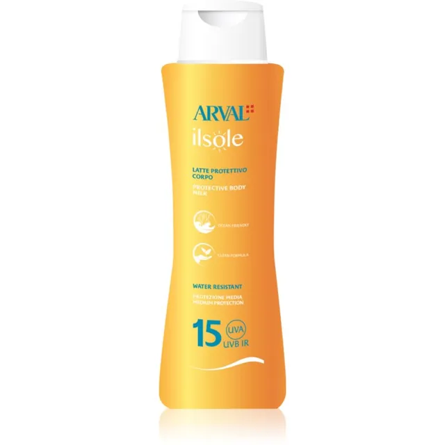 Arval IlSole Protective Body Milk SPF 15 Päikesekaitselosjoon SPF 15 200 ml