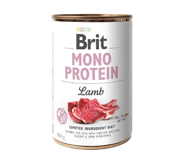 Brit Care Mono Protein koerakonserv, lammas, 400 g