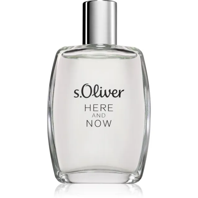 s.Oliver Here and Now Men Raseerimisjärgne vesi meestele 50 ml