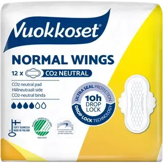 Vuokkoset Normal hügieeniside 12 tk