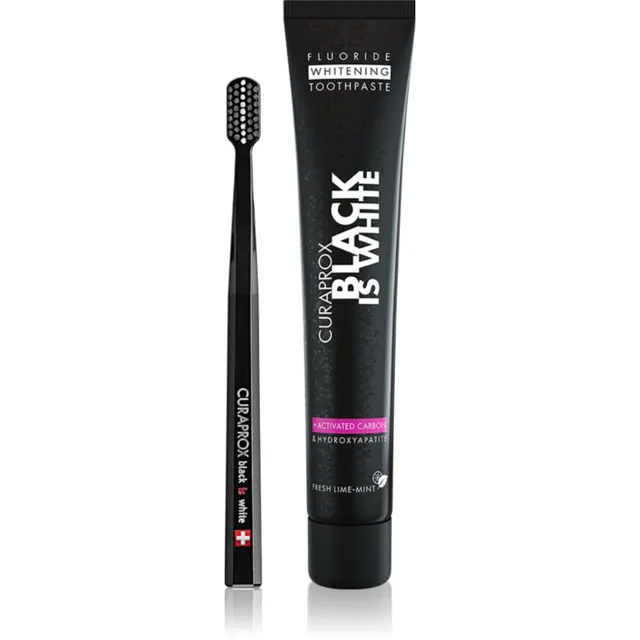 Curaprox Black is White Hambahoolduskomplekt