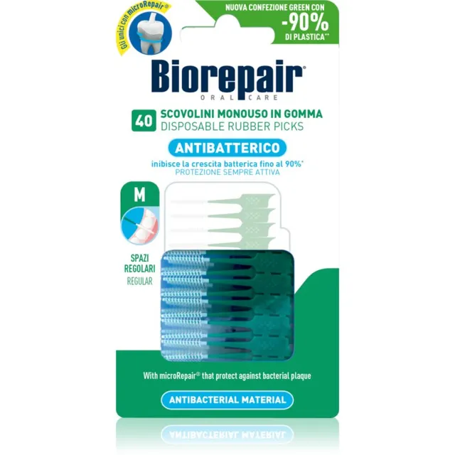 Biorepair Rubber Picks Regular Hambaork Green - Regular 40 tk