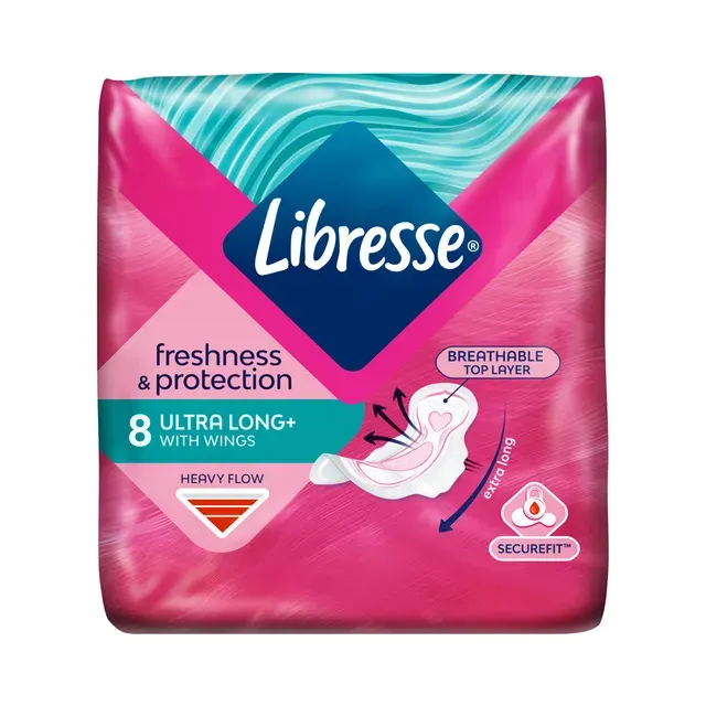 Hügieenisidemed Invisible Ultra Thin Super, LIBRESSE, 8 tk