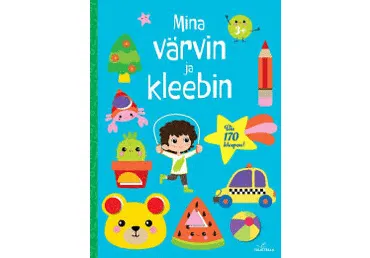 Ajakiri Mina värvin ja kleebin 3a.