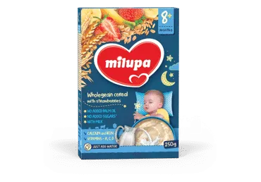 Täisterapuder MILUPA maasikat.250g 8+
