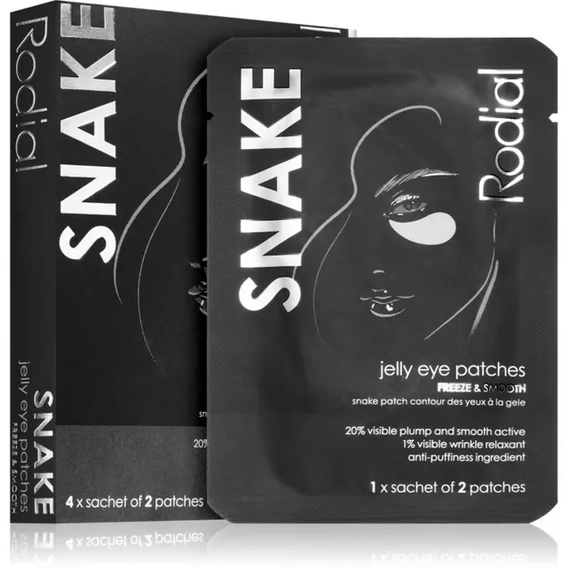 Rodial Snake Jelly Eye Patches Silma hüdrogeelmask 4x2 tk