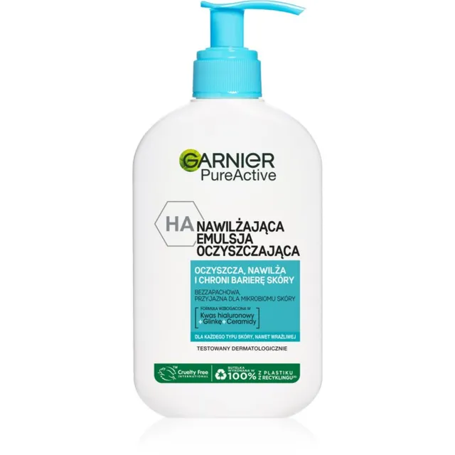 Garnier Pure Active Niisutav ja puhastav geel nahadefektide hoolduseks 250 ml