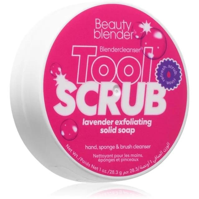 beautyblender® Tool Scrub Lavender Tahke meigikäsnade ja -pintslite puhastusvahend 28.3 g
