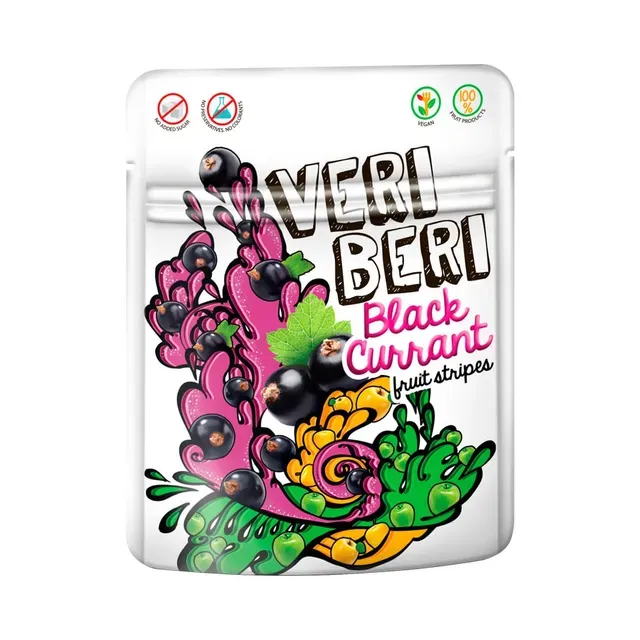 Mustsõstrakangikesed, VERI BERI, 50 g