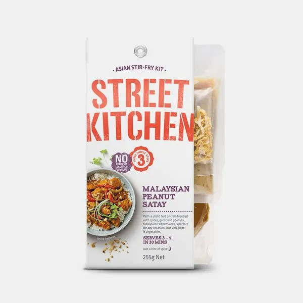 Kastmekomplekt Malaysian satay chicken 255g Austraalia