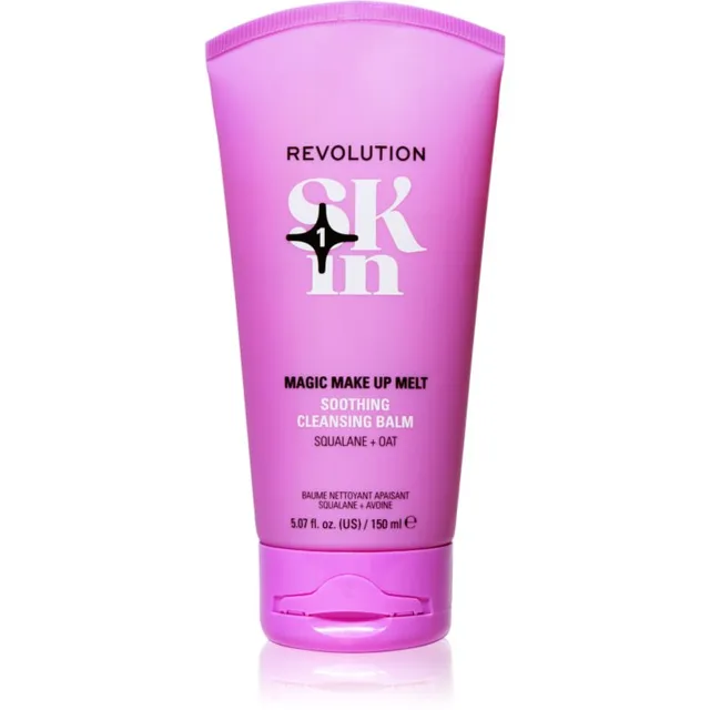 Revolution Skincare Go Gentle Squalane & Oat Soothing Cleansing Balm Süvapuhastav palsam rahustavate efektidega 150 ml