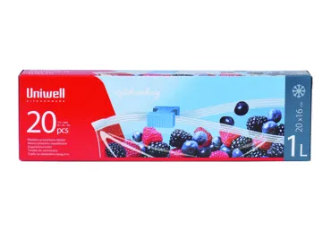 Külmutuskotid UNIWELL 1L 20tk